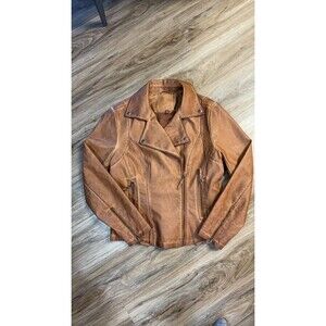 Max Studio Women's Faux Leather Moto Jacket